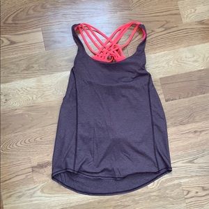 Lululemon grape tank (see matching leggings)